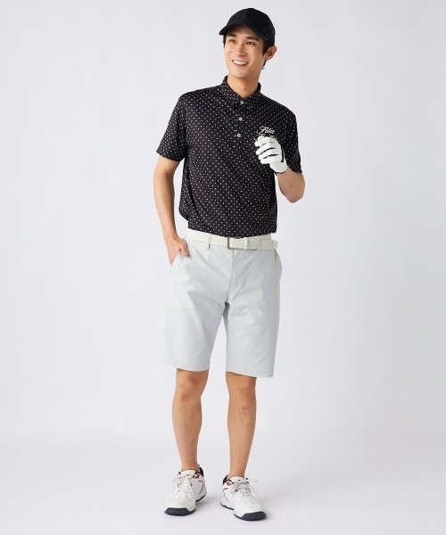 FILA GOLF(フィラゴルフ )の「【FILA GOLF:フィラゴルフ】ドット柄ポロシャツ ゴルフ おしゃれなギフトに最適!(シャツ/ブラウス・メンズ・ターコイズブルー/ネイビー/ブラック/ホワイト・LARGE/MEDIUM/X-LARGE)」の15枚目の写真