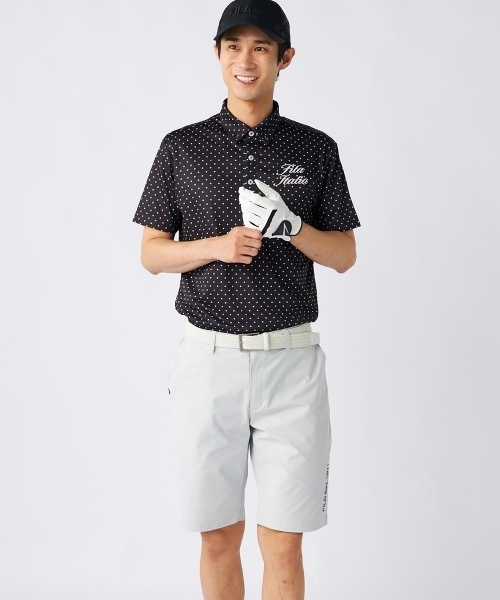 FILA GOLF(フィラゴルフ )の「【FILA GOLF:フィラゴルフ】ドット柄ポロシャツ ゴルフ おしゃれなギフトに最適!(シャツ/ブラウス・メンズ・ターコイズブルー/ネイビー/ブラック/ホワイト・LARGE/MEDIUM/X-LARGE)」の16枚目の写真