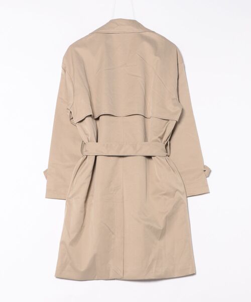 aimoha（アイモハ）の「クラシックダブルトレンチコート（トレンチコート・メンズ・ベージュ/ブラック・MEDIUM/LARGE）」の22枚目の写真