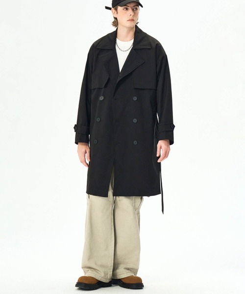90's TAKEZO 変形 デザイン トレンチ ロングコート モード ドメブラ 90's TAKEZO 変形 デザイン トレンチ ロングコート モード ドメブラ