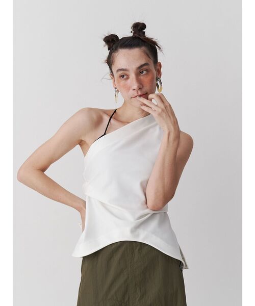 UN3D. キャミソール　トップス セール】THIN CORD CAMISOLE / シンコードキャミソール
