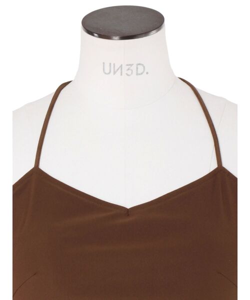UN3D. キャミソール　トップス セール】HOLE DETAIL CAMISOLE【セットアップ着用可能