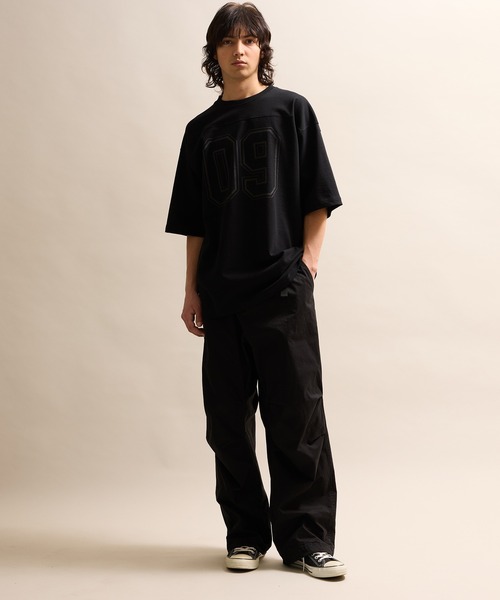 NUMBER (N)INE（ナンバーナイン）の「HEAVY COTTON NUMBERING FOOTBALL T-SHIRT / ヘビー コットン ナンバリング フットボール Tシャツ（Tシャツ/カットソー・メンズ・チャコール/ホワイト/ブラック/カーキ・2/3/4）」の16枚目の写真