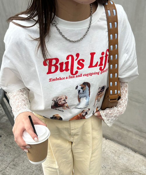 CIAOPANIC(チャオパニック)の「ピグメントコレクションTEE(Tシャツ/カットソー・レディース・アイボリー/チャコールグレー/オフホワイト/ピンク/ライム/ホワイト/グレー/ホワイト系その他・FREE)」の20枚目の写真