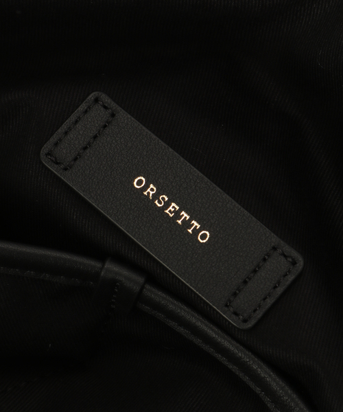 ORSETTO(オルセット)の「ORSETTO/ オルセット ARIA GATHER BAG(トートバッグ・レディース・ブラック/ベージュ・FREE)」の14枚目の写真