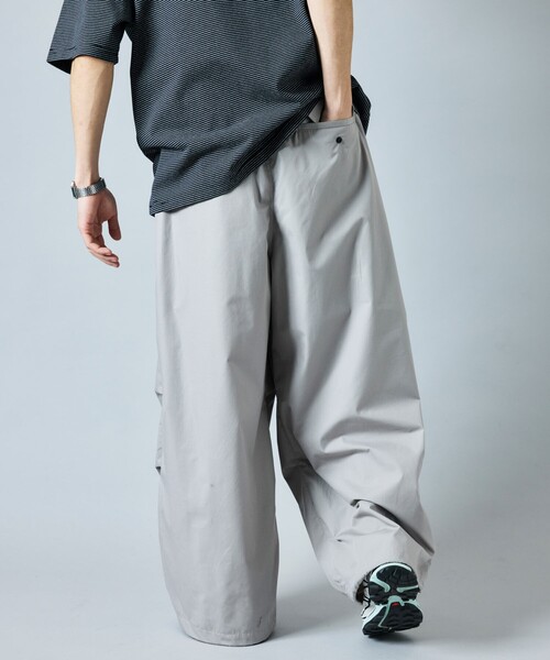ballaholic オフホワイト イージーパンツ 23年モデル WEB限定再販売】スラックス風イージーパンツ｜パンツ