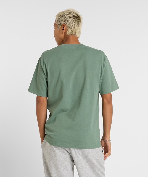 NEW BALANCE（ニューバランス）の「Athletics ロゴ ショートスリーブTシャツ（Tシャツ/カットソー・メンズ・ブルー/セージグリーン・XX-LARGE/X-LARGE/LARGE/MEDIUM/SMALL）」の4枚目の写真