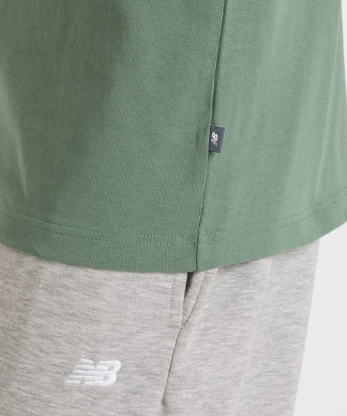 NEW BALANCE（ニューバランス）の「Athletics ロゴ ショートスリーブTシャツ（Tシャツ/カットソー・メンズ・ブルー/セージグリーン・XX-LARGE/X-LARGE/LARGE/MEDIUM/SMALL）」の6枚目の写真