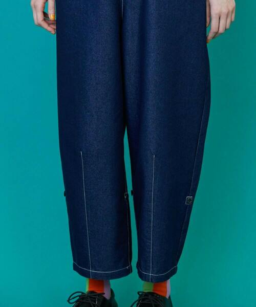 FRAPBOIS(フラボア)の「オールデニー オーバーオール(サロペット/オーバーオール・レディース・ブルー/ネイビー・1/2/0)」の5枚目の写真