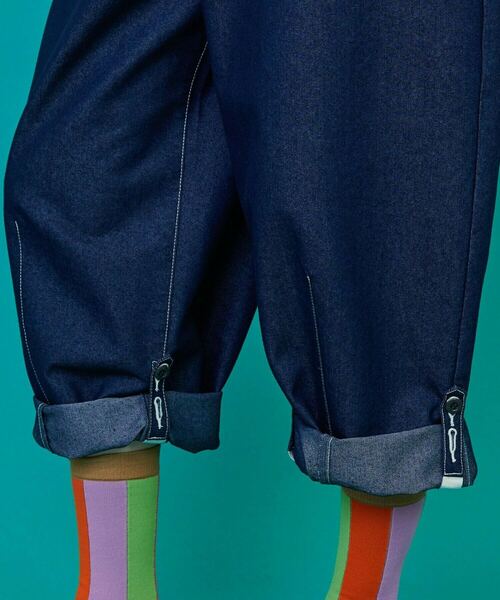 FRAPBOIS(フラボア)の「オールデニー オーバーオール(サロペット/オーバーオール・レディース・ブルー/ネイビー・1/2/0)」の6枚目の写真