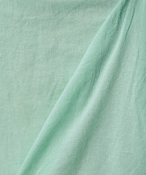 NAUL(ナウル)の「コットンリネンシアーシャツ / リネン リネンシャツ シアー シアーシャツ オーバーサイズ コットンリネン シャツ 長袖 春服 夏服 きれいめ カジュアル(シャツ/ブラウス・レディース・パープル/ミント/イエロー・FREE)」の12枚目の写真