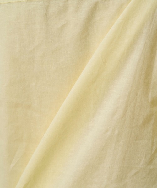 NAUL(ナウル)の「コットンリネンシアーシャツ / リネン リネンシャツ シアー シアーシャツ オーバーサイズ コットンリネン シャツ 長袖 春服 夏服 きれいめ カジュアル(シャツ/ブラウス・レディース・パープル/ミント/イエロー・FREE)」の10枚目の写真