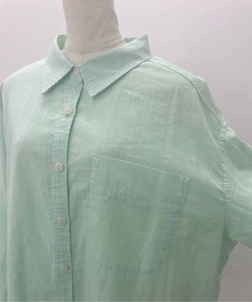 アットラストコットンリネンシャツ15サイズ