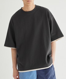 ヘビーウェイトレイヤード風Tシャツ