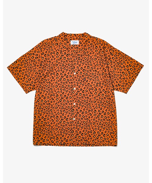 ★日本未入荷*PULL&BEAR*新作*レオパードフットボールシャツ/B★ ROTTWEILER - 【ラスト1点】R9 LEOPARD S/S SHIRT (BEIGE