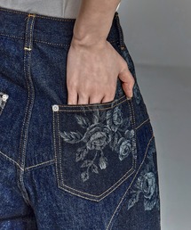 別注ROSE DENIM PANTS(0 BLACK): FETICO: WOMENS｜ STUDIOUS