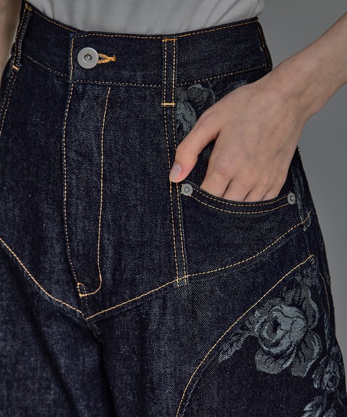 FETICO/フェティコ】《STUDIOUS別注》 ROSE DENIM PANTS（デニム