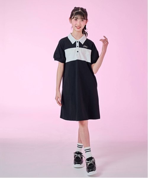 セール】【接触冷感】切り替えポロワンピース（ワンピース