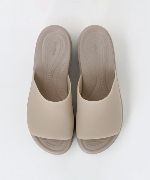 ＜crocs＞BROOKLYN FROST スライドヒール サンダル crocs＞BROOKLYN FROST スライドヒール サンダル（サンダル