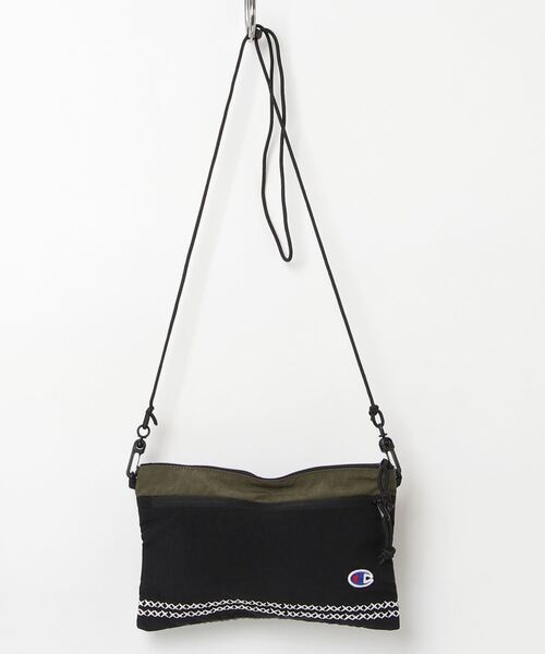 Champion（チャンピオン）の「【Champion/チャンピオン】直営限定コレクション メンズ サコッシュ（ショルダーバッグ・メンズ・ベージュ/グレー系その他3/ブラック・FREE）」の8枚目の写真
