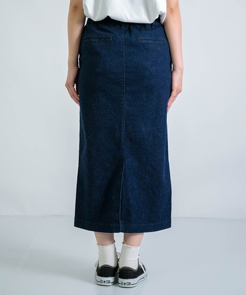 D.M.G.（ドミンゴ）の「[D.M.G / ディーエムジー] 10ozストレッチデニム タイトスカート（デニムスカート・レディース・ワンウォッシュ・S/M）」の12枚目の写真