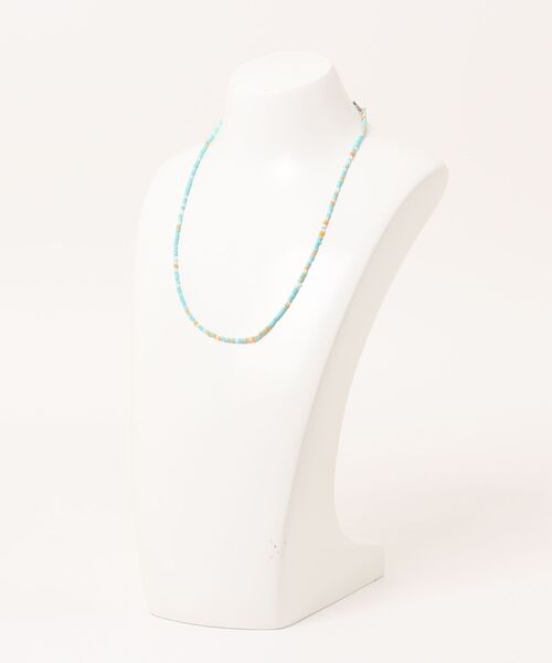 anap mimpi(アナップミンピ)の「カラー ビーズ シングル ネックレス(ネックレス・レディース・ターコイズブルー/マルチ/オレンジ・FREE)」の13枚目の写真