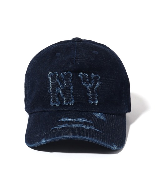MLB■Coopers Denim 5PANELl Ball Cap ■送料込 セール】【MLB KOREA/エムエルビーコリア】Basic Coopers Denim