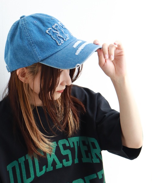 MLB■Coopers Denim 5PANELl Ball Cap ■送料込 セール】【MLB KOREA/エムエルビーコリア】Basic Coopers Denim