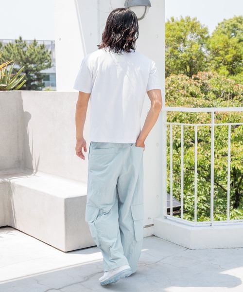 HEREIAM(ヘレイアム)の「【HEREIAM MEN】YOLO MOOD T(Tシャツ/カットソー・メンズ・ブルー/ホワイト/ブラック・MEDIUM/SMALL)」の6枚目の写真