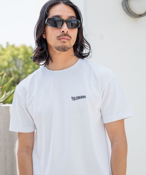 HEREIAM(ヘレイアム)の「【HEREIAM MEN】YOLO MOOD T(Tシャツ/カットソー・メンズ・ブルー/ホワイト/ブラック・MEDIUM/SMALL)」の9枚目の写真