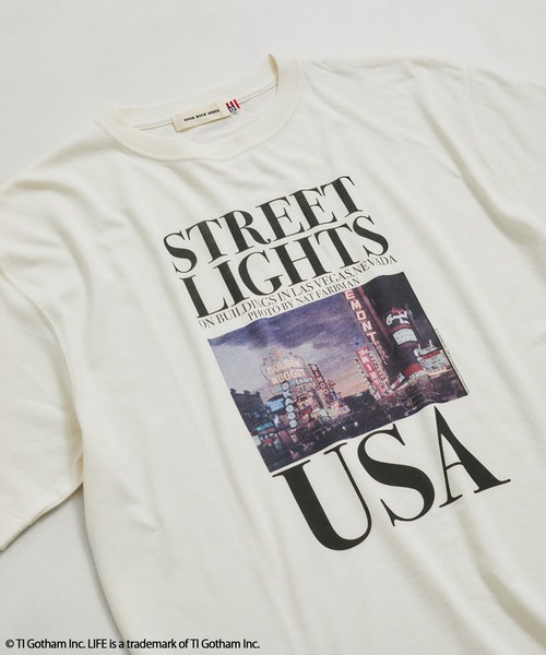 GOOD ROCK SPEED(グッドロックスピード)の「【GOOD ROCK SPEED】LIFE Tee(Tシャツ/カットソー・レディース・ブラック/ホワイト/ライトグレー・FREE)」の2枚目の写真