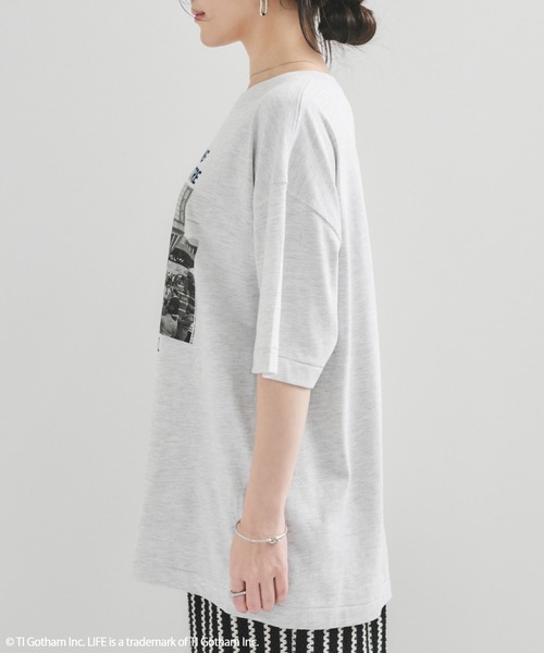 GOOD ROCK SPEED(グッドロックスピード)の「【GOOD ROCK SPEED】LIFE Tee(Tシャツ/カットソー・レディース・ブラック/ホワイト/ライトグレー・FREE)」の12枚目の写真