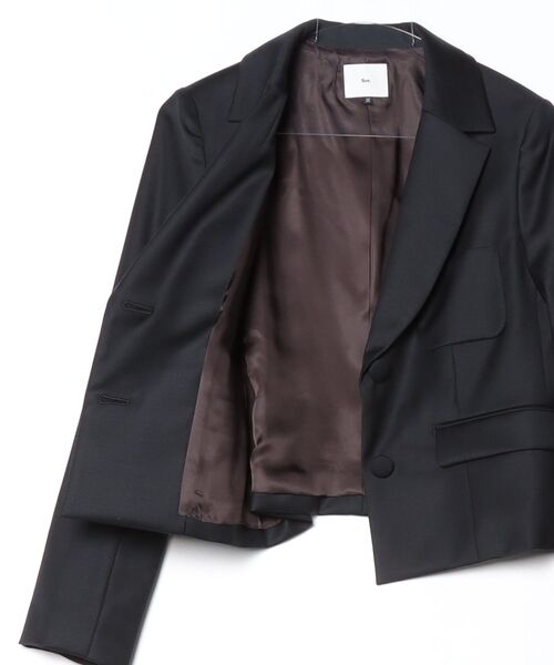 美品 Sov. ソブ テーラードジャケット ネイビー 38 M ソブ Sov. 【Sov./ソブ】ジャケット （B） - ファッション通販