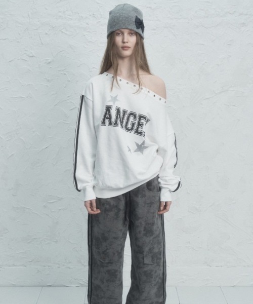 SETUPEXE（セットアップイーエックスイー）の「STAR JACQUARD PANTS（その他パンツ・レディース・チャコール・フリー）」の9枚目の写真