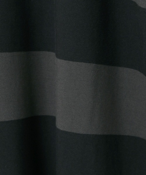 AMERICAN RAG CIE(アメリカンラグシー)の「【AMERICAN RAG CIE】ラグビーシャツ(ユニセックス)(その他トップス・レディース・ネイビー/グレー・MEDIUM/LARGE)」の12枚目の写真