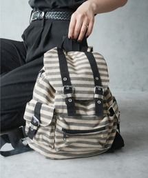 IMARI（イマリ）の「【 IMARI / イマリ 】 Y2K ストリート ボーダー リュック #（バックパック/リュック）」