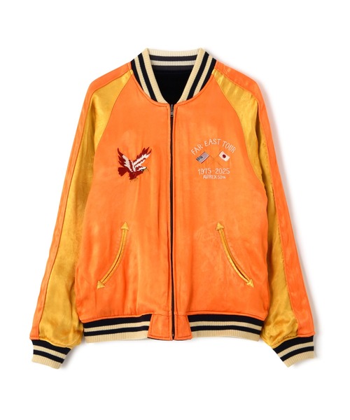 AVIREX アヴィレックス　スカジャン SOUVENIR COLLECTION》FADED VELVETEEN SUKA JACKET / フェイ