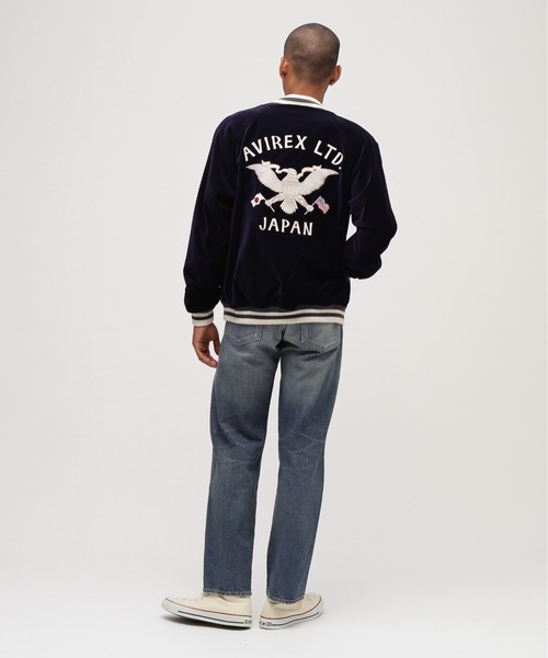 AVIREX アヴィレックス　スカジャン SOUVENIR COLLECTION》VELVETEEN SUKA JACKET / 別珍 スカジャン