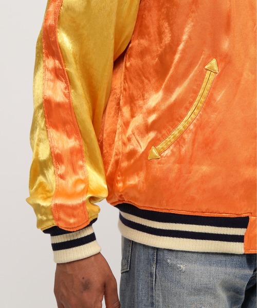 AVIREX(アヴィレックス)の「《SOUVENIR COLLECTION》VELVETEEN SUKA JACKET / 別珍 スカジャン / AVIREX / アヴィレックス(スカジャン・メンズ・ネイビー・XX-LARGE/X-LARGE/LARGE/MEDIUM)」の15枚目の写真