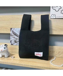 【88eighty-eight】シンプルレトロミニニットハンドバッグ【import】(MA)