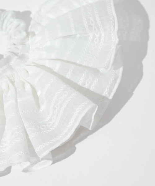 flower(フラワー)の「フレンチシュシュ(シュシュ・レディース・ブルー/ホワイト・FREE)」の15枚目の写真