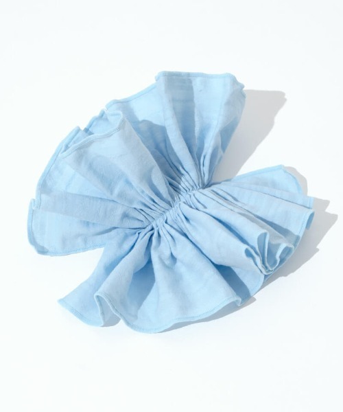 flower(フラワー)の「フレンチシュシュ(シュシュ・レディース・ブルー/ホワイト・FREE)」の18枚目の写真