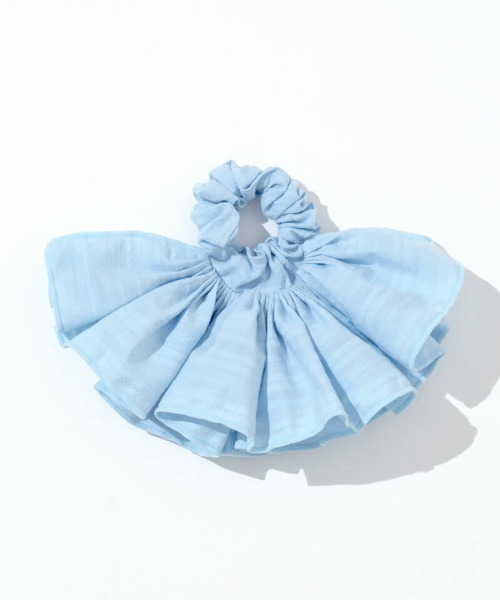 flower(フラワー)の「フレンチシュシュ(シュシュ・レディース・ブルー/ホワイト・FREE)」の16枚目の写真