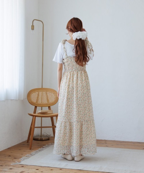 flower(フラワー)の「フレンチシュシュ(シュシュ・レディース・ブルー/ホワイト・FREE)」の7枚目の写真