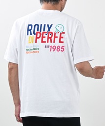 [ROUXDI PERFE ルゥディパフィー]カラフルロゴ刺繍Tシャツ