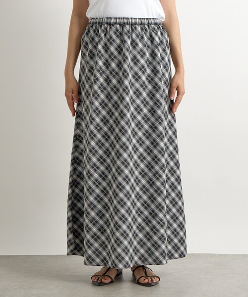 RIVE DROITE(リヴドロワ)の「【鮮度抜群】チェックバイヤススカート(スカート・レディース・ブラック/ブルー・38/36)」の22枚目の写真