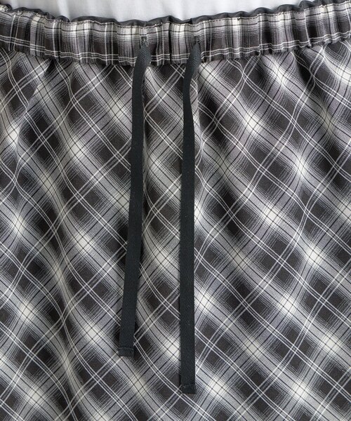 RIVE DROITE(リヴドロワ)の「【鮮度抜群】チェックバイヤススカート(スカート・レディース・ブラック/ブルー・38/36)」の10枚目の写真