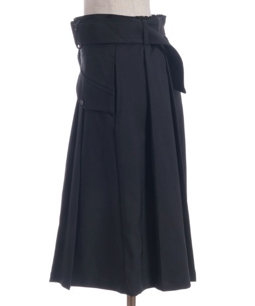 axes femme（アクシーズファム）の「ワイドハーフパンツ（デニムパンツ・レディース・ケミカルウォッシュ/グレー/ブラック・FREE）」の22枚目の写真