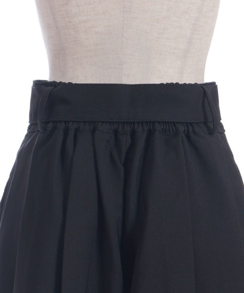 axes femme（アクシーズファム）の「ワイドハーフパンツ（デニムパンツ・レディース・ケミカルウォッシュ/グレー/ブラック・FREE）」の17枚目の写真