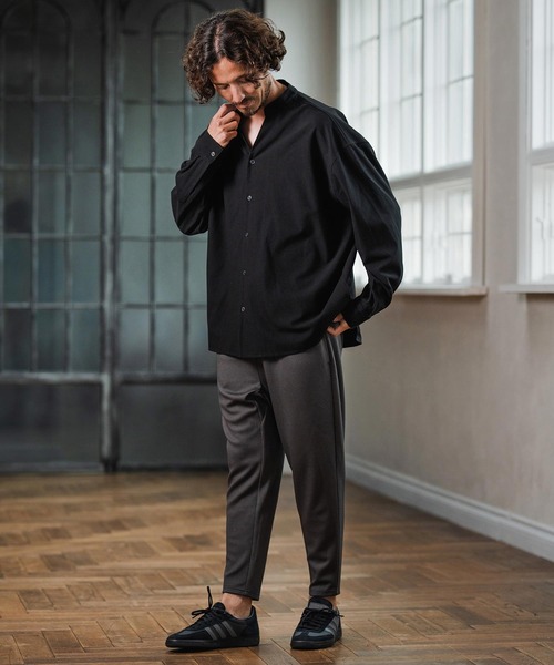 Magine(マージン)の「ms6179-TR Skipper Shirt スキッパーシャツ(シャツ/ブラウス・メンズ・ホワイト/ネイビー/ブラック・46/44/48)」の19枚目の写真